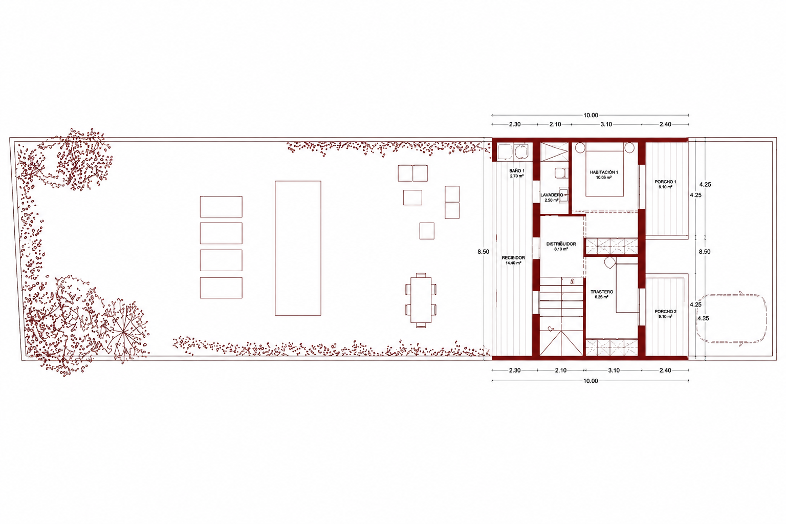 Planta primera — Residencial Essència Moja